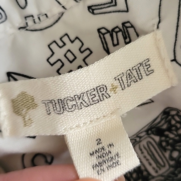 Tucker + Tate Toddler Boys Graphic Button Down Shirt - Size 2 - Picture 5 of 6